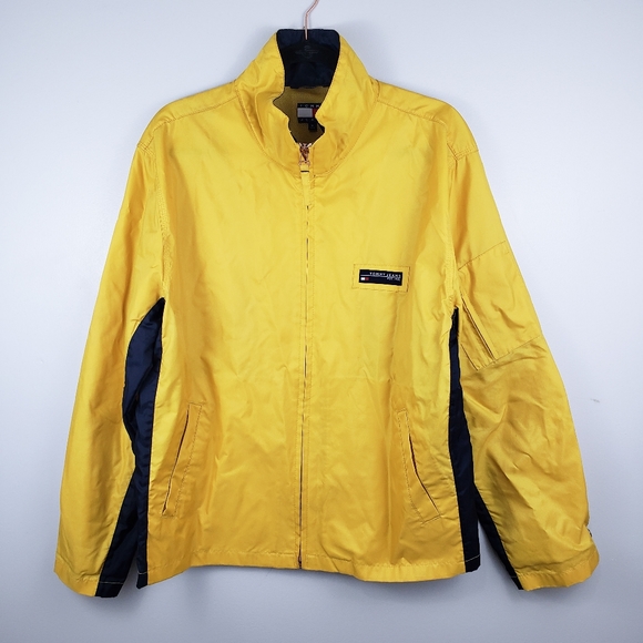 yellow tommy jeans jacket